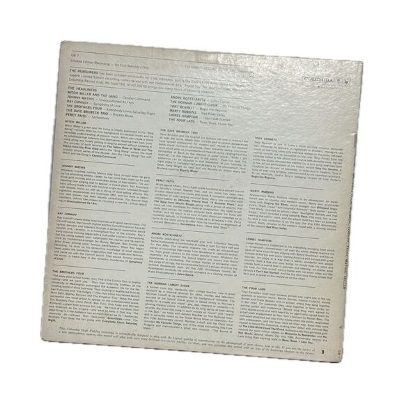 The Headliners Vinyl Record Set - Picture 2 of 2